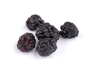 Getrocknete Brombeeren