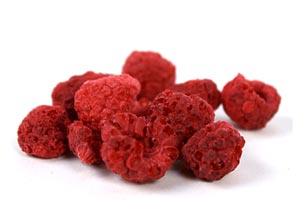 Getrocknete Himbeeren