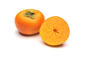 Getrocknete Sharonfrucht