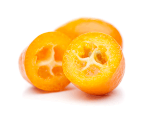 Kumquats als Trockenfruechte